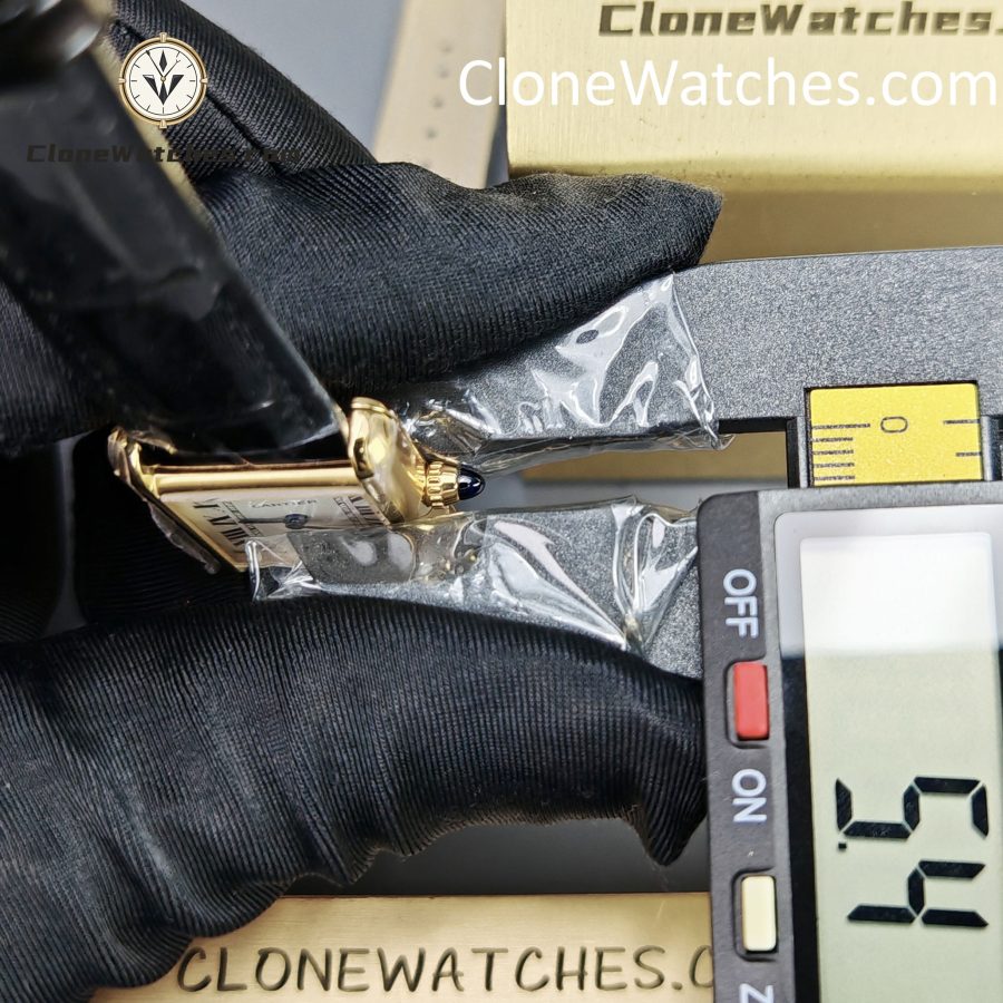 Cartier Super Clone Watches 1:1 Tank Louis Small model quartz movement 29.5 x 22MM WGTA0342 - Image 13