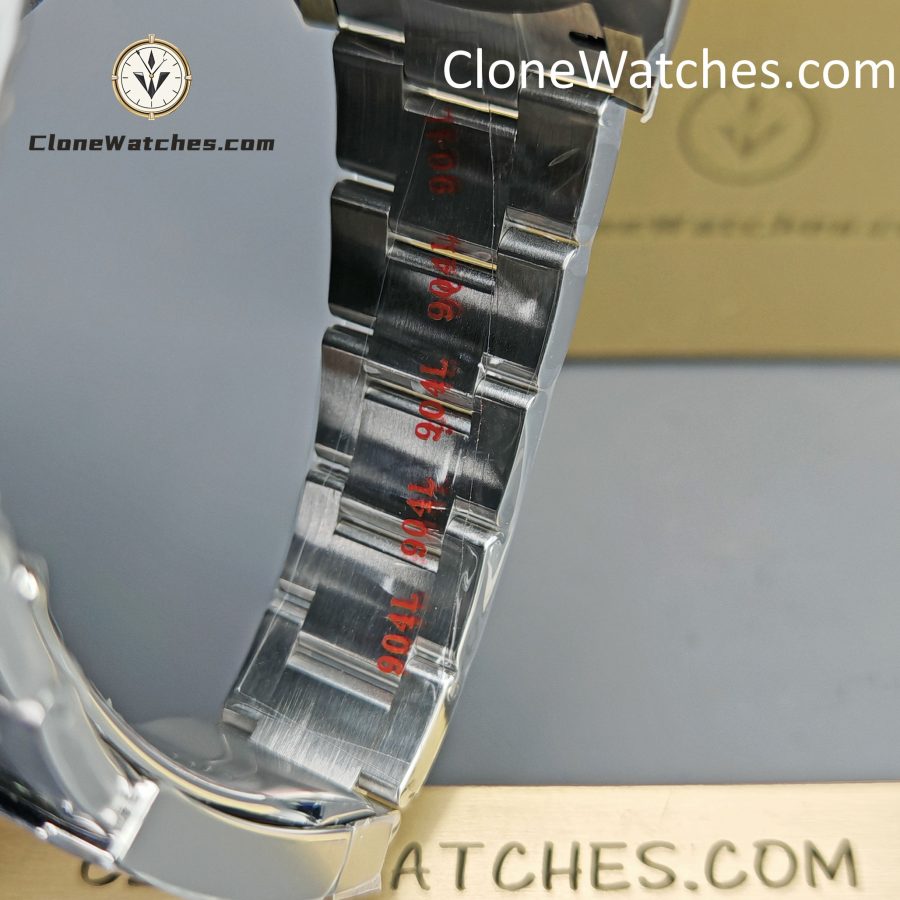 Rolex Super Clone Watches 1:1 DateJust Grey Roman Dial m126334-0021 Oyster 41MM 3235 Movement - Image 14