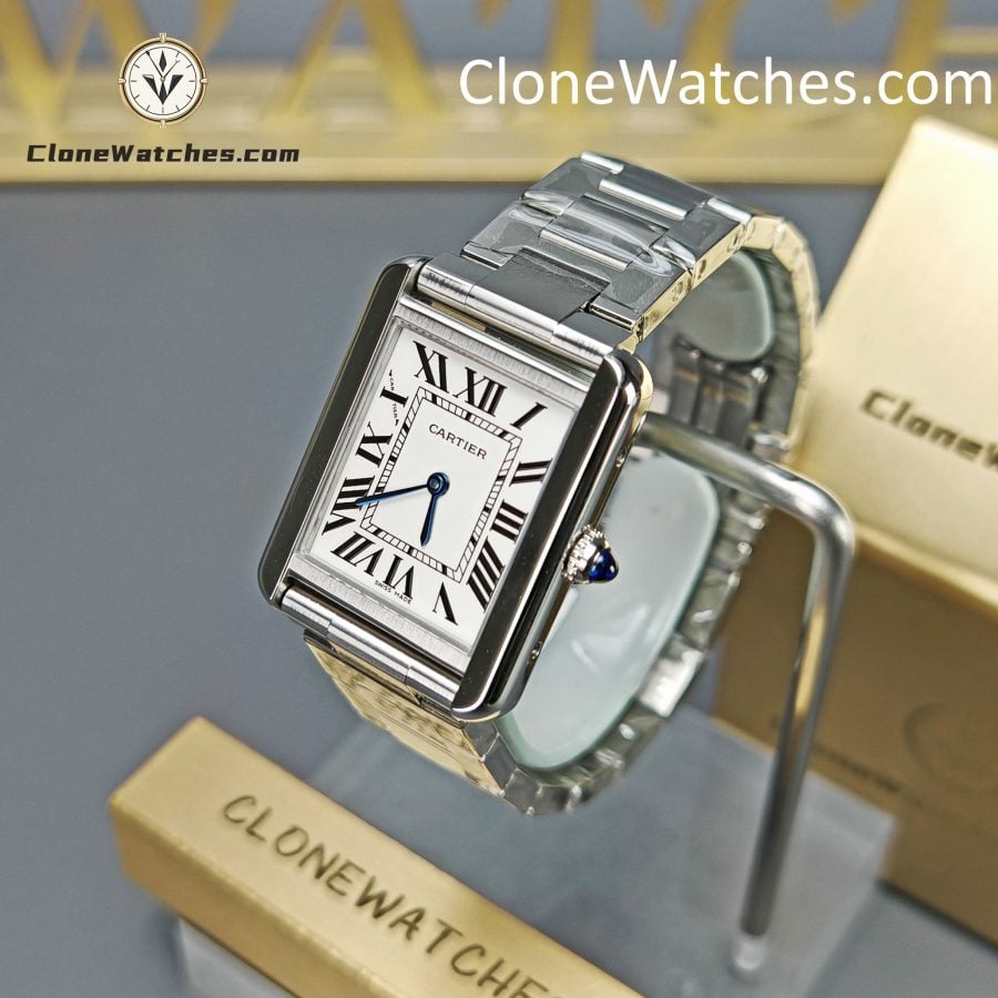 Cartier Super Clone Watches 1:1 Tank Solo Small Model quartz movement 31 x 24.4MM WGTA0342 - Image 2