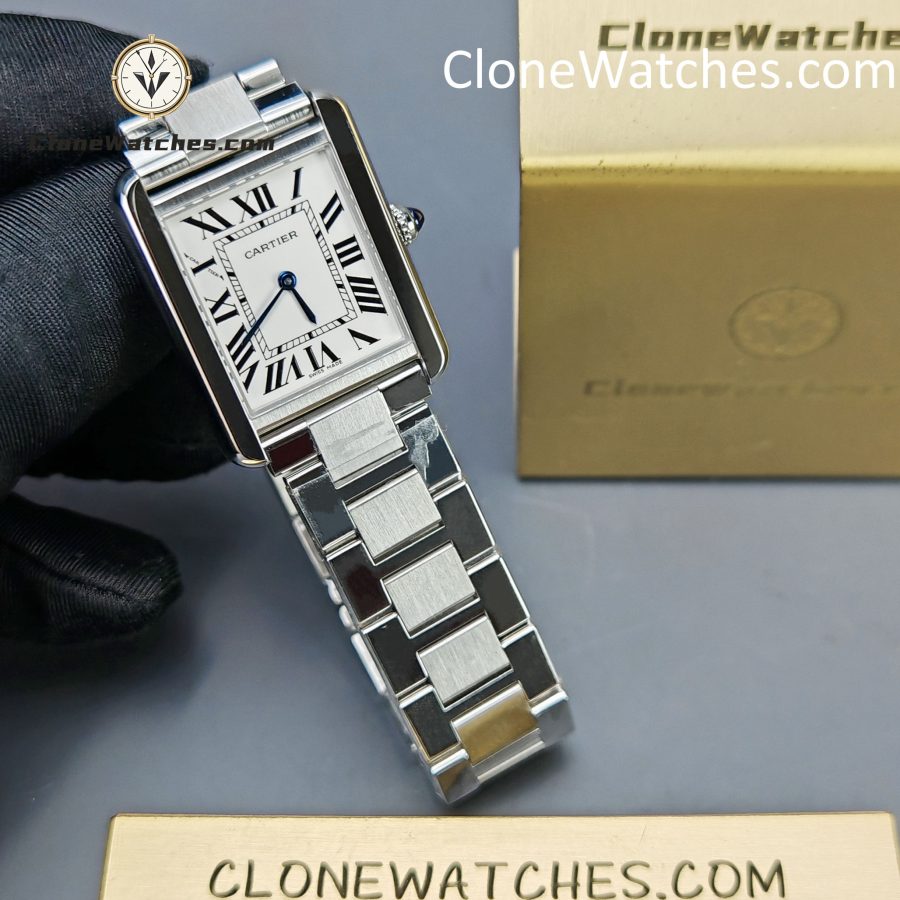 Cartier Super Clone Watches 1:1 Tank Solo Small Model quartz movement 31 x 24.4MM WGTA0342 - Image 3