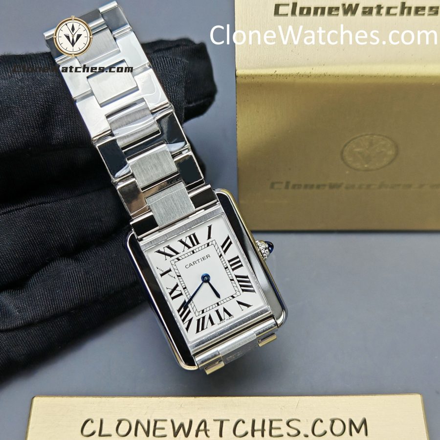 Cartier Super Clone Watches 1:1 Tank Solo Small Model quartz movement 31 x 24.4MM WGTA0342 - Image 5