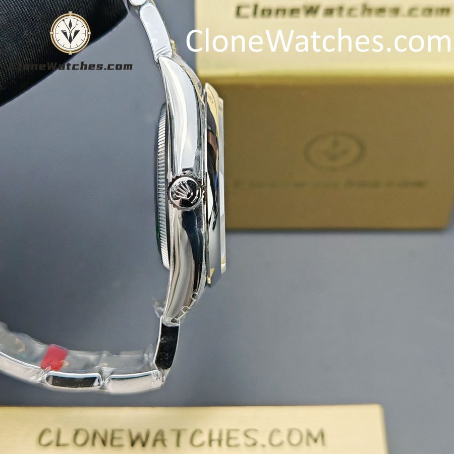 Rolex Super Clone Watches 1:1 Oyster Perpetual Yellow Dial 36mm M126000-0012 3230 Movement - Image 9