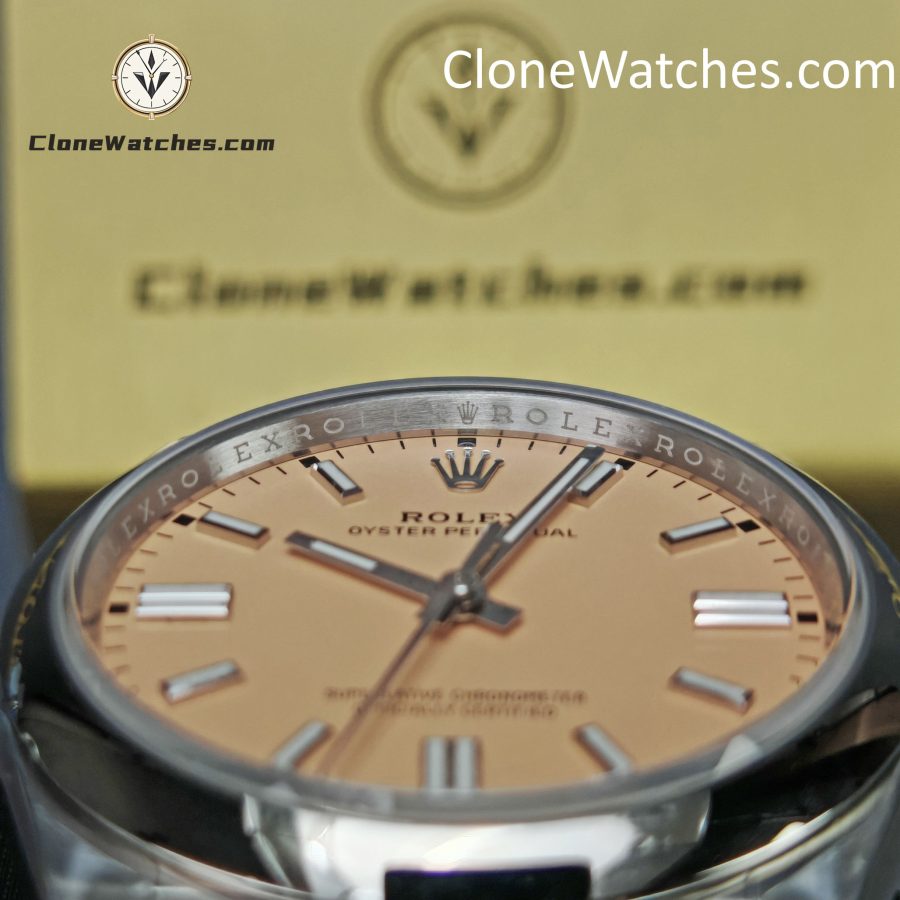 Rolex Super Clone Watches 1:1 Oyster Perpetual Yellow Dial 36mm M126000-0012 3230 Movement - Image 8
