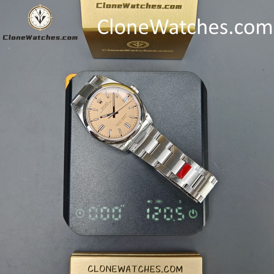 Rolex Super Clone Watches 1:1 Oyster Perpetual Yellow Dial 36mm M126000-0012 3230 Movement - Image 17