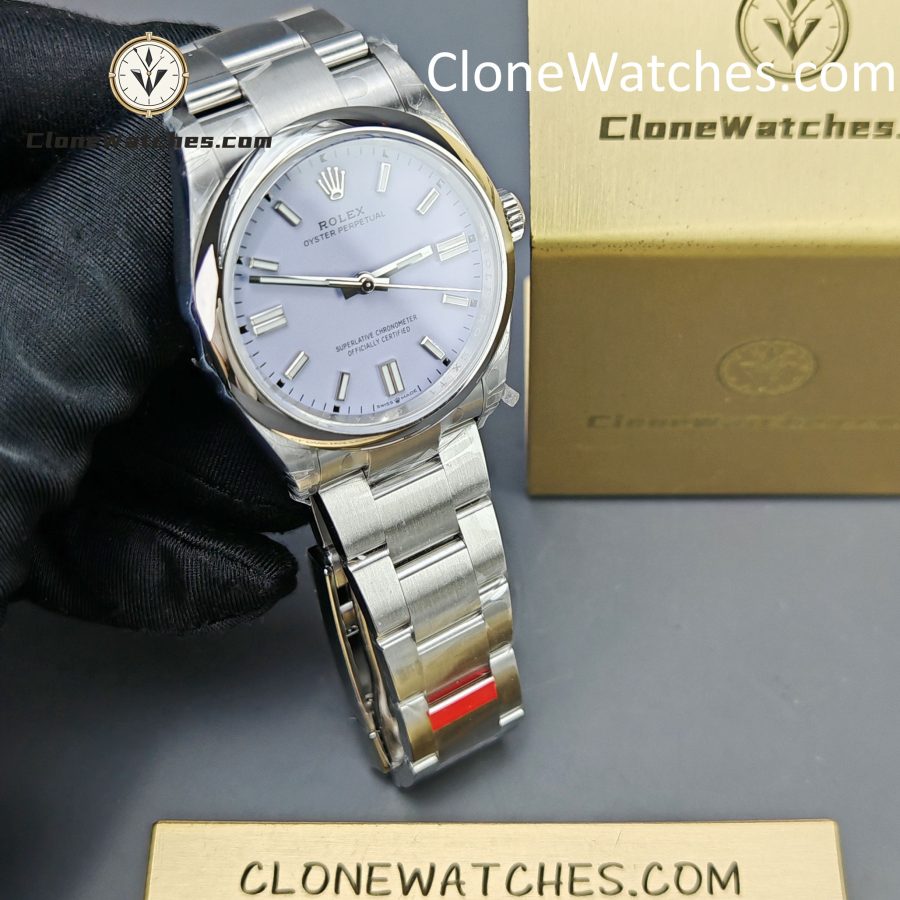 Rolex Super Clone Watches 1:1 Oyster Perpetual Purple Dial 36mm 126000-0013 3230 Movement - Image 4