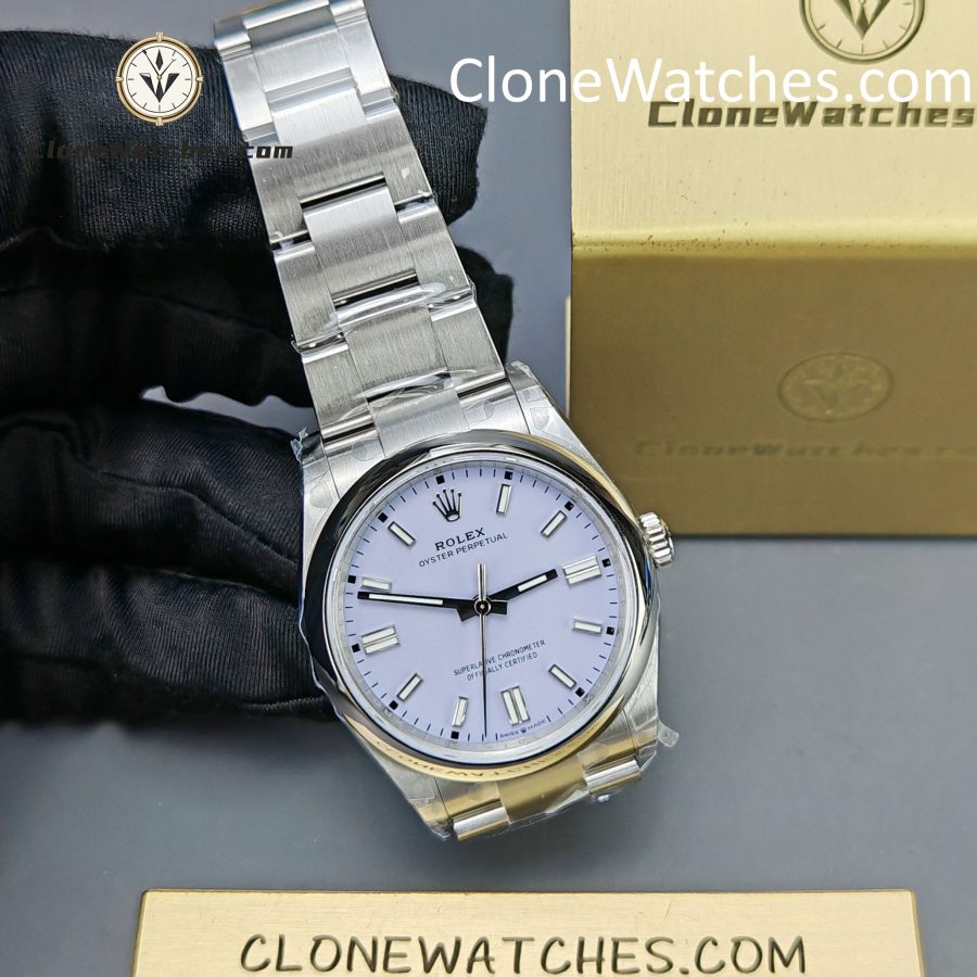Rolex Super Clone Watches 1:1 Oyster Perpetual Purple Dial 36mm 126000-0013 3230 Movement - Image 6