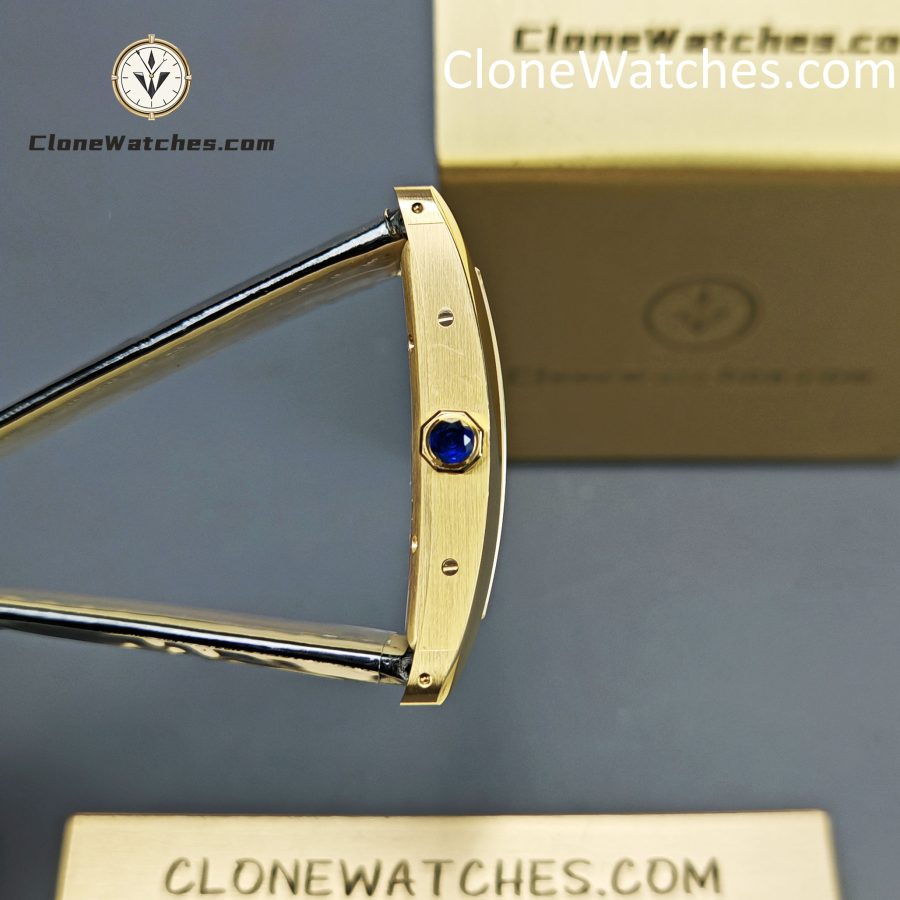 Cartier Super Clone Watches 1:1 Tank Américaine Quartz Movement Silver White Dial 41.6*22.6MM W2620030 - Image 6