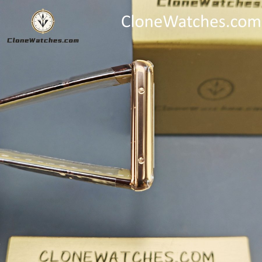 Cartier Super Clone Watches 1:1 Tank Américaine Quartz Movement Silver White Dial 33.7 x 25.5MM WGTA0011 - Image 7
