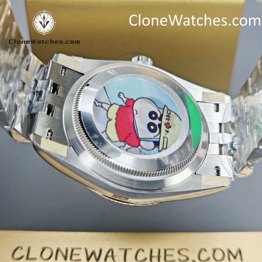 Rolex Super Clone Watches 1:1 DateJust Grey Roman Dial Jubilee 36MM m126234-0045 3235 Movement - Image 11