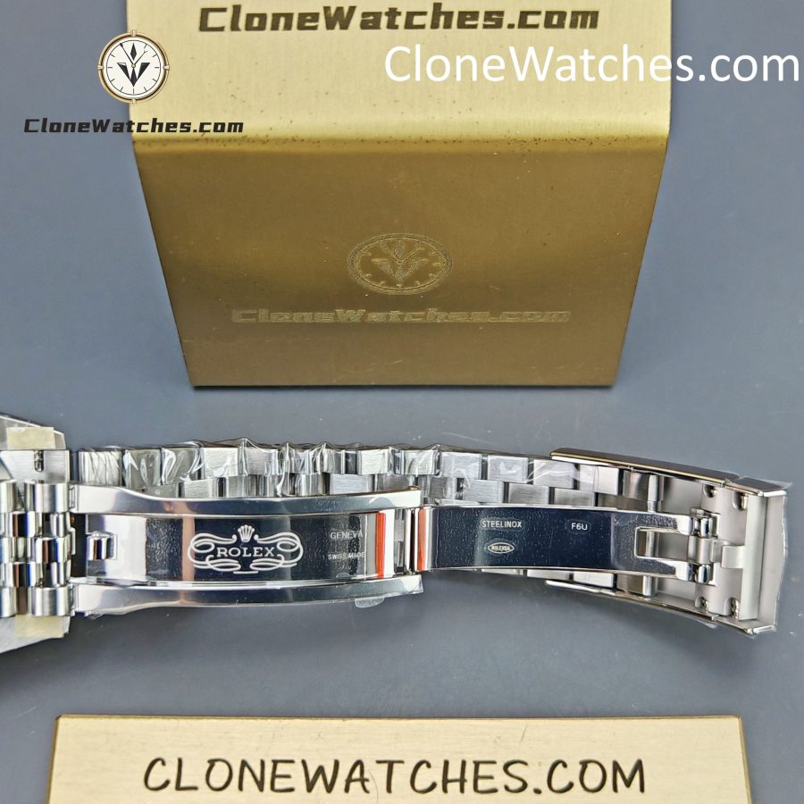 Rolex Super Clone Watches 1:1 DateJust Grey Roman Dial Jubilee 36MM m126234-0045 3235 Movement - Image 12
