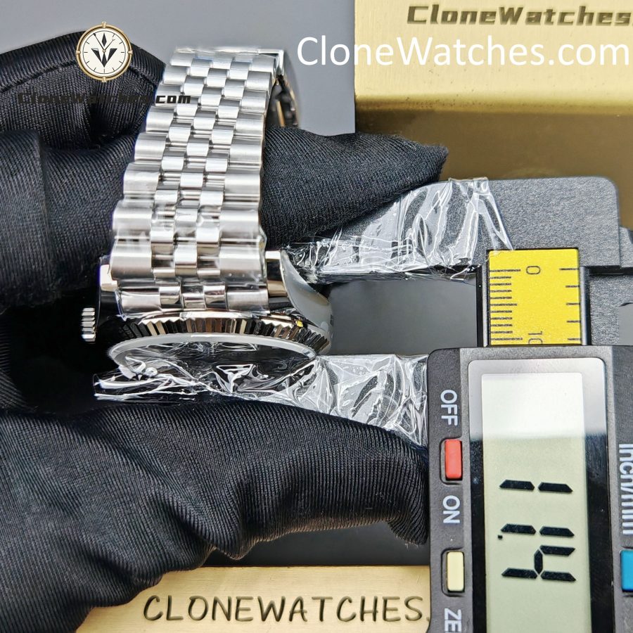 Rolex Super Clone Watches 1:1 DateJust Grey Roman Dial Jubilee 36MM m126234-0045 3235 Movement - Image 16