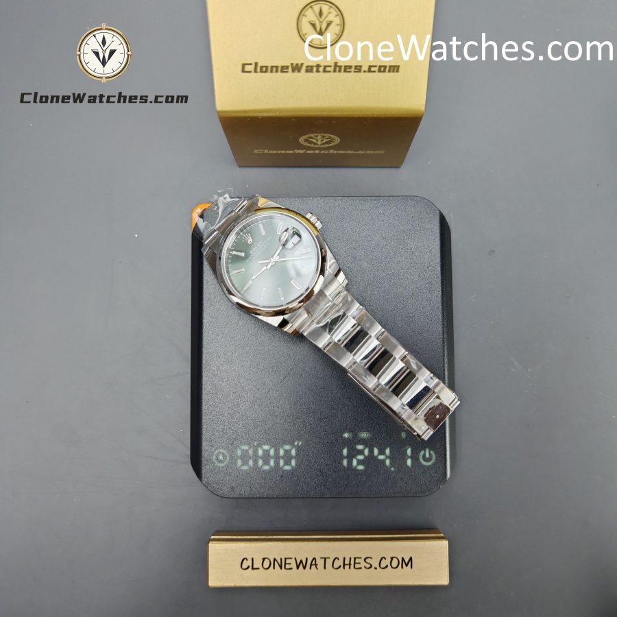 Rolex Super Clone Watches 1:1 DateJust Green Dial m126200-0024 Oyster 36MM 3235 Movement - Image 17