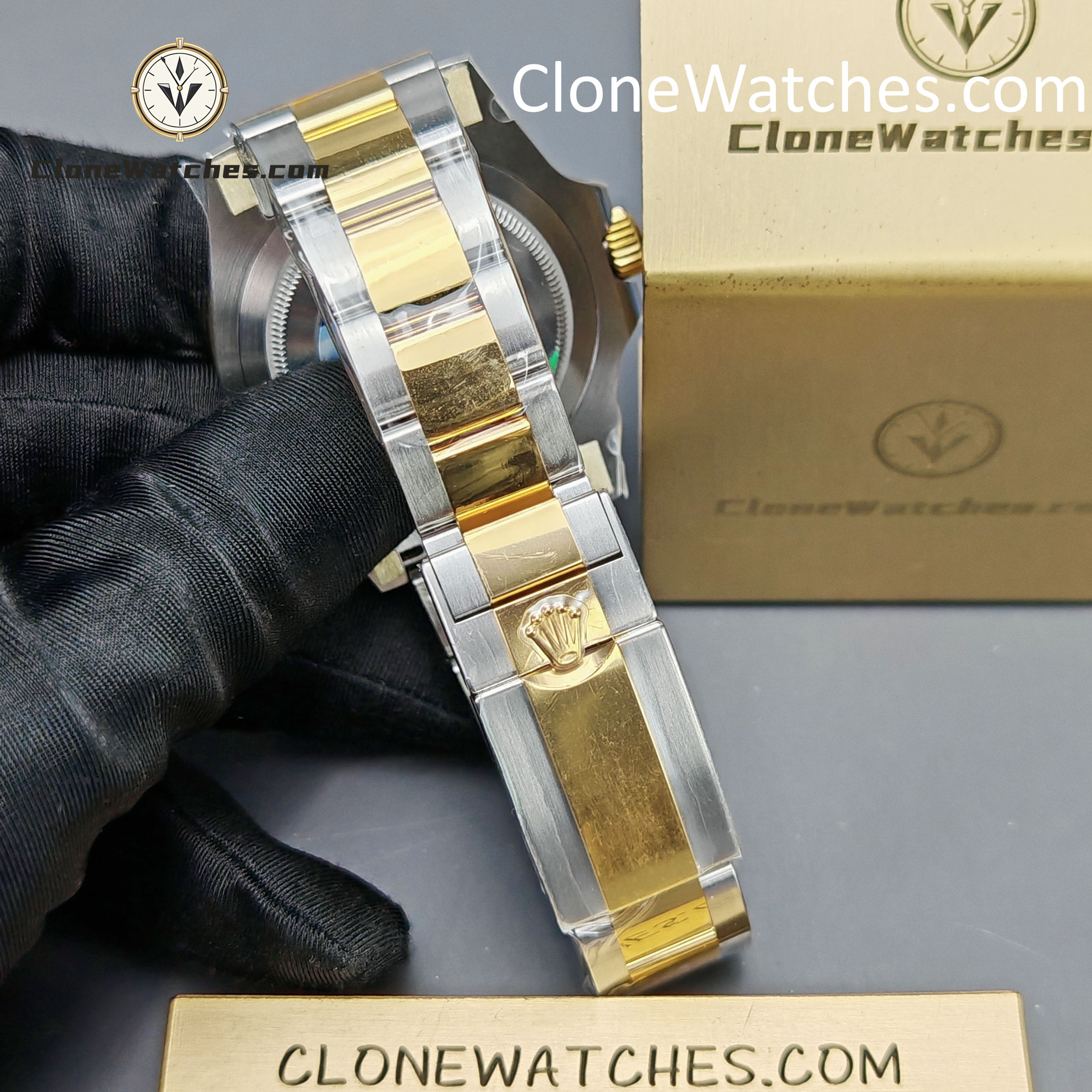 Rolex Super Clone Watches 1:1 GMT Master II 116713-LN-78203 Oyster 3186 Movement - Image 7