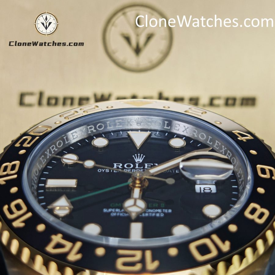 Rolex Super Clone Watches 1:1 GMT Master II 116713-LN-78203 Oyster 3186 Movement - Image 14