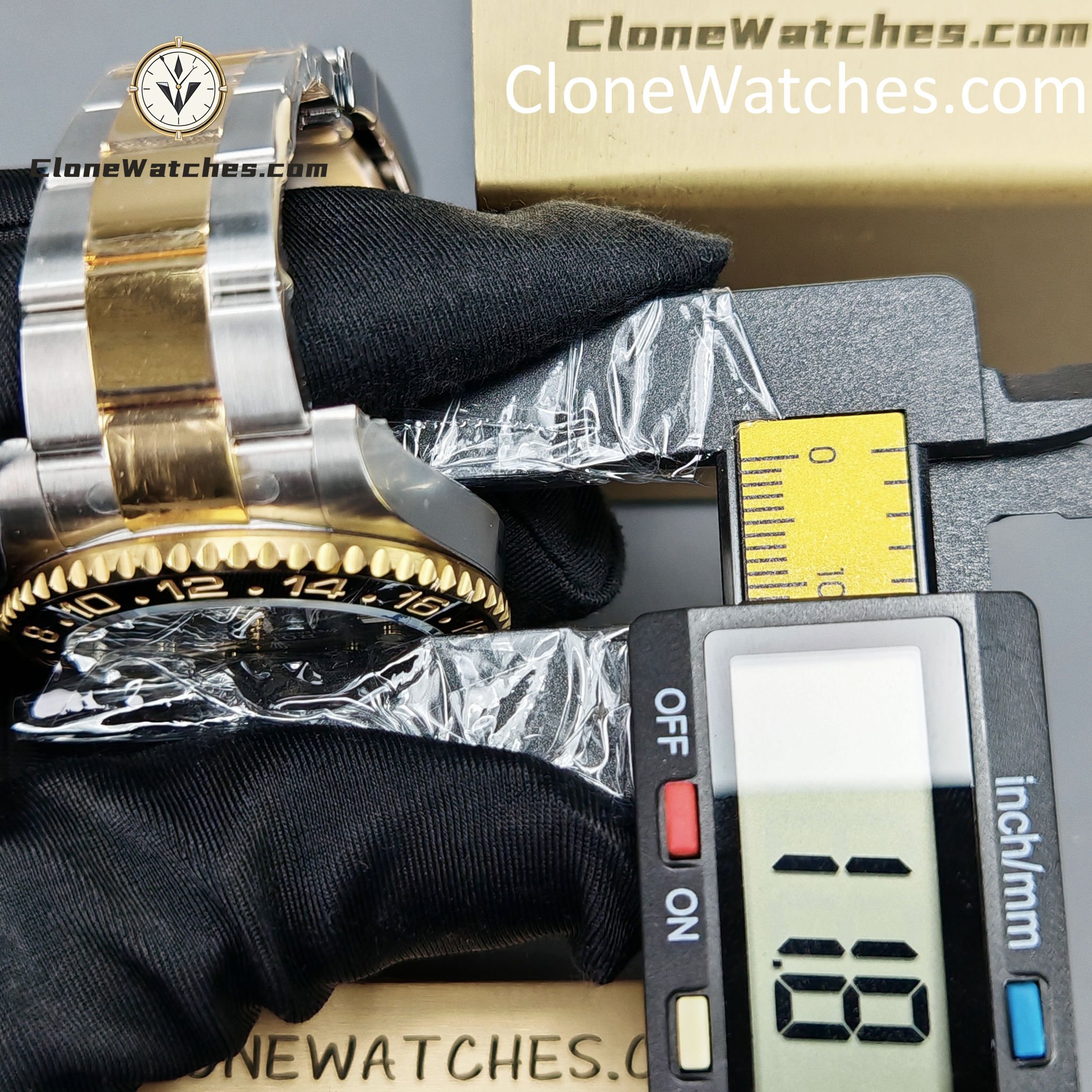 Rolex Super Clone Watches 1:1 GMT Master II 116713-LN-78203 Oyster 3186 Movement - Image 16