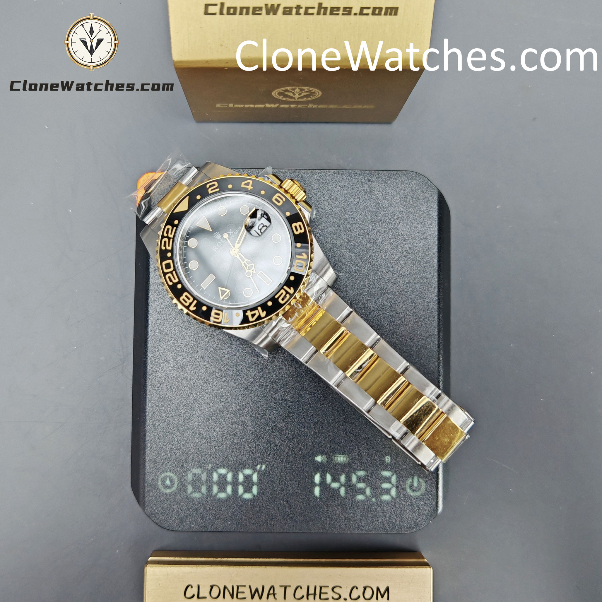 Rolex Super Clone Watches 1:1 GMT Master II 116713-LN-78203 Oyster 3186 Movement - Image 17