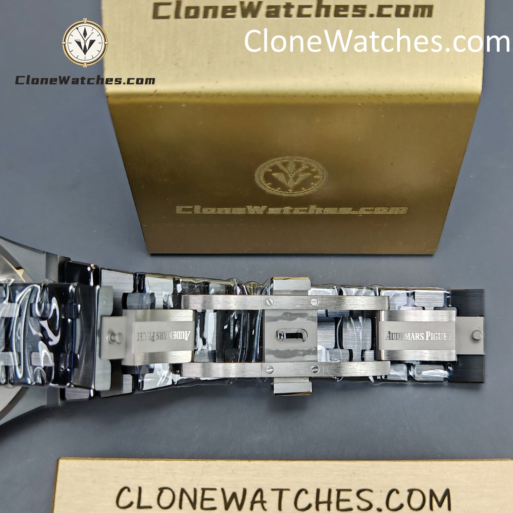 Audemars Piguet Super Clone Watches 1:1 Royal Oak 15400 Black Ceramic Black Dial - Image 13