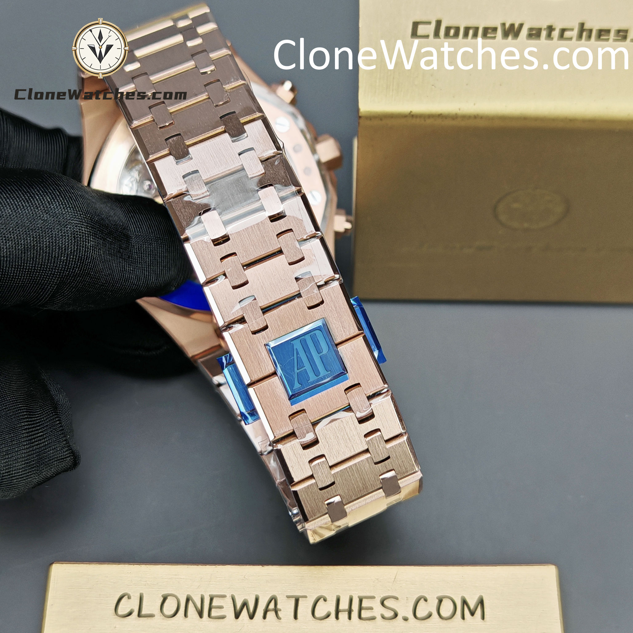 Audemars Piguet Super Clone Watches 1:1 Royal Oak Brown Dial 26239OR Self-winding Chronograph - Image 7