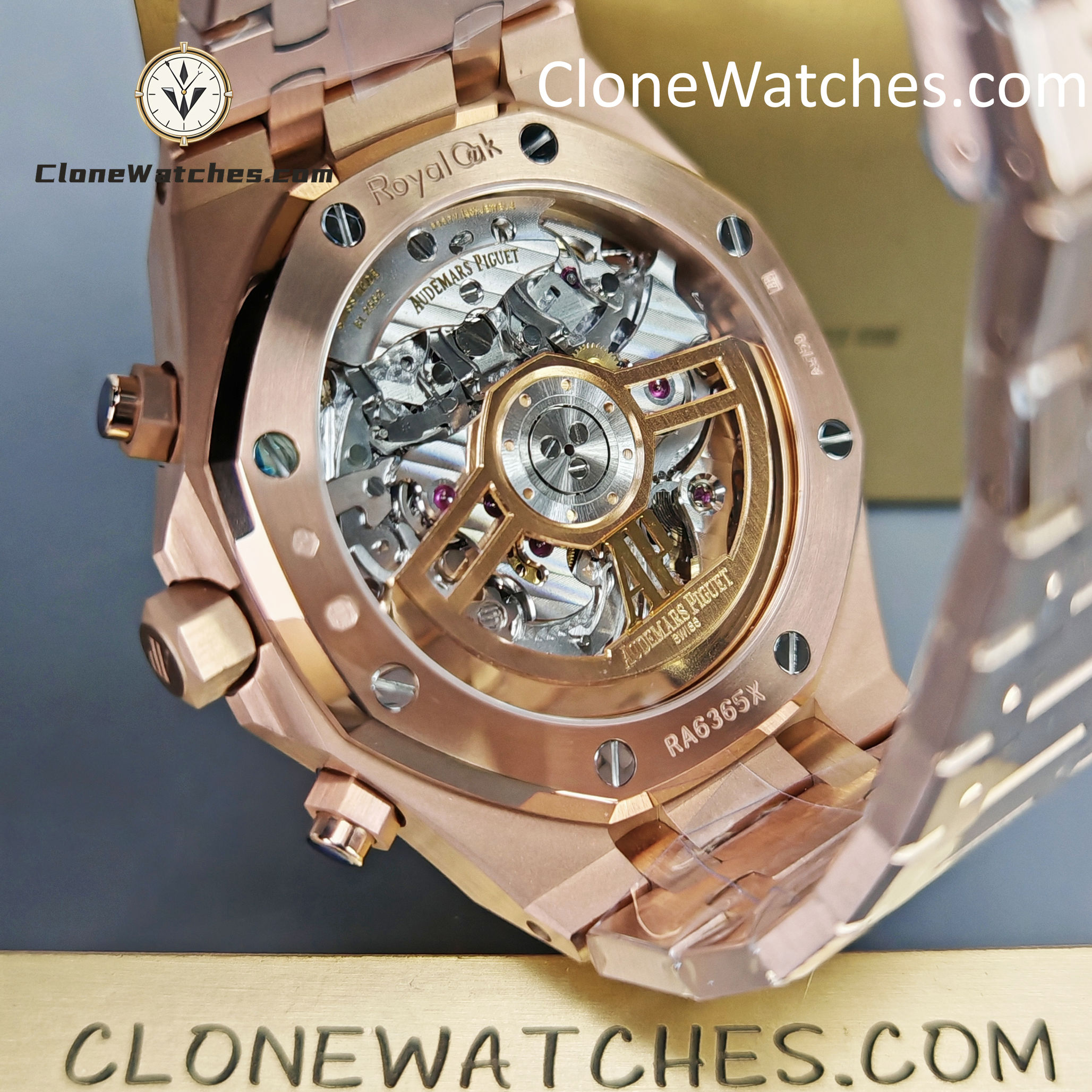 Audemars Piguet Super Clone Watches 1:1 Royal Oak Brown Dial 26239OR Self-winding Chronograph - Image 12
