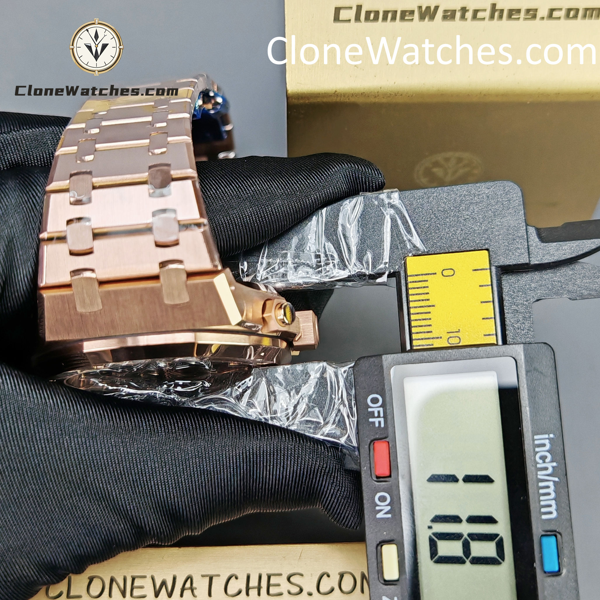 Audemars Piguet Super Clone Watches 1:1 Royal Oak Brown Dial 26239OR Self-winding Chronograph - Image 15