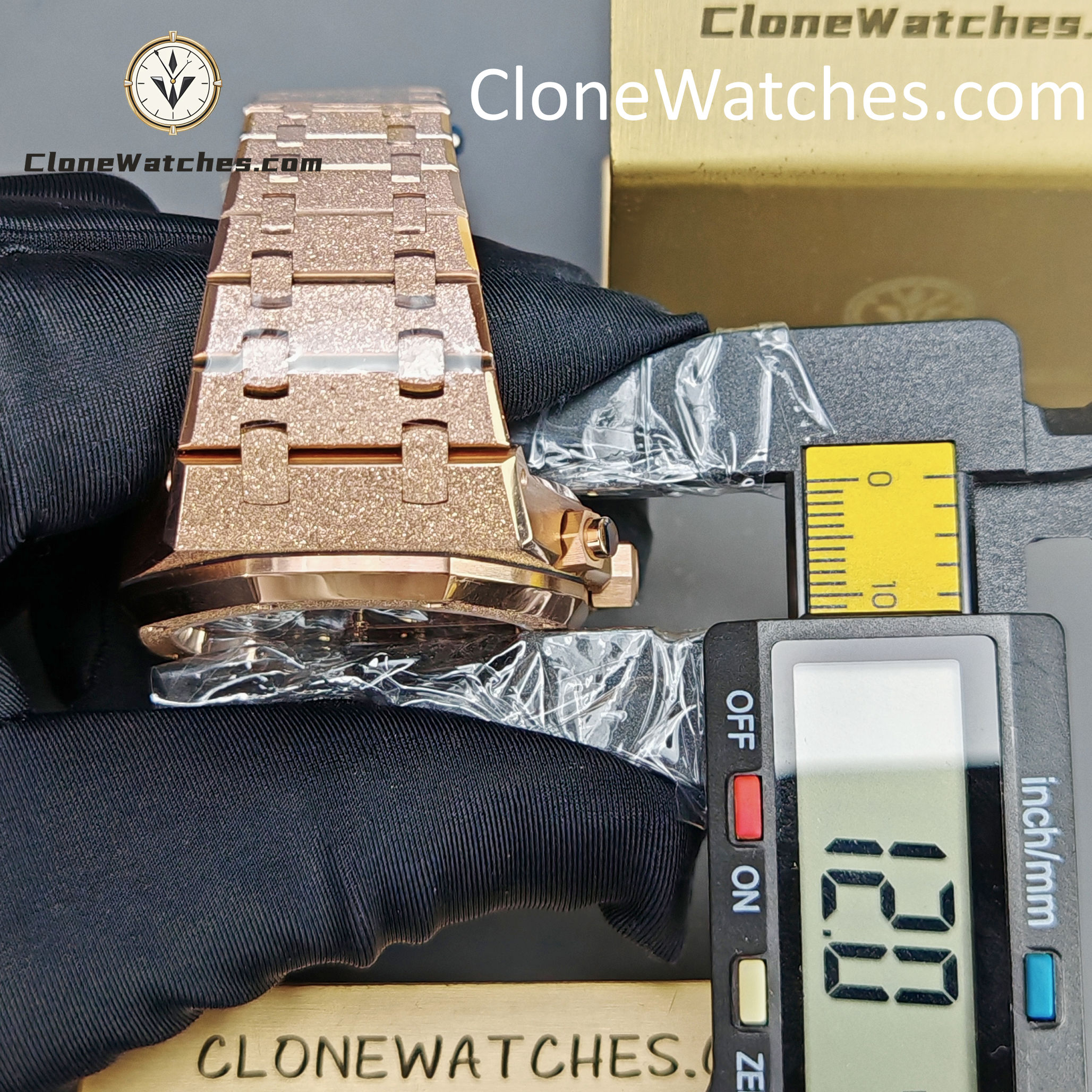 Audemars Piguet Super Clone Watches 1:1 Royal Oak Blue Dial 26239OR Selfwinding Chronograph - Image 15