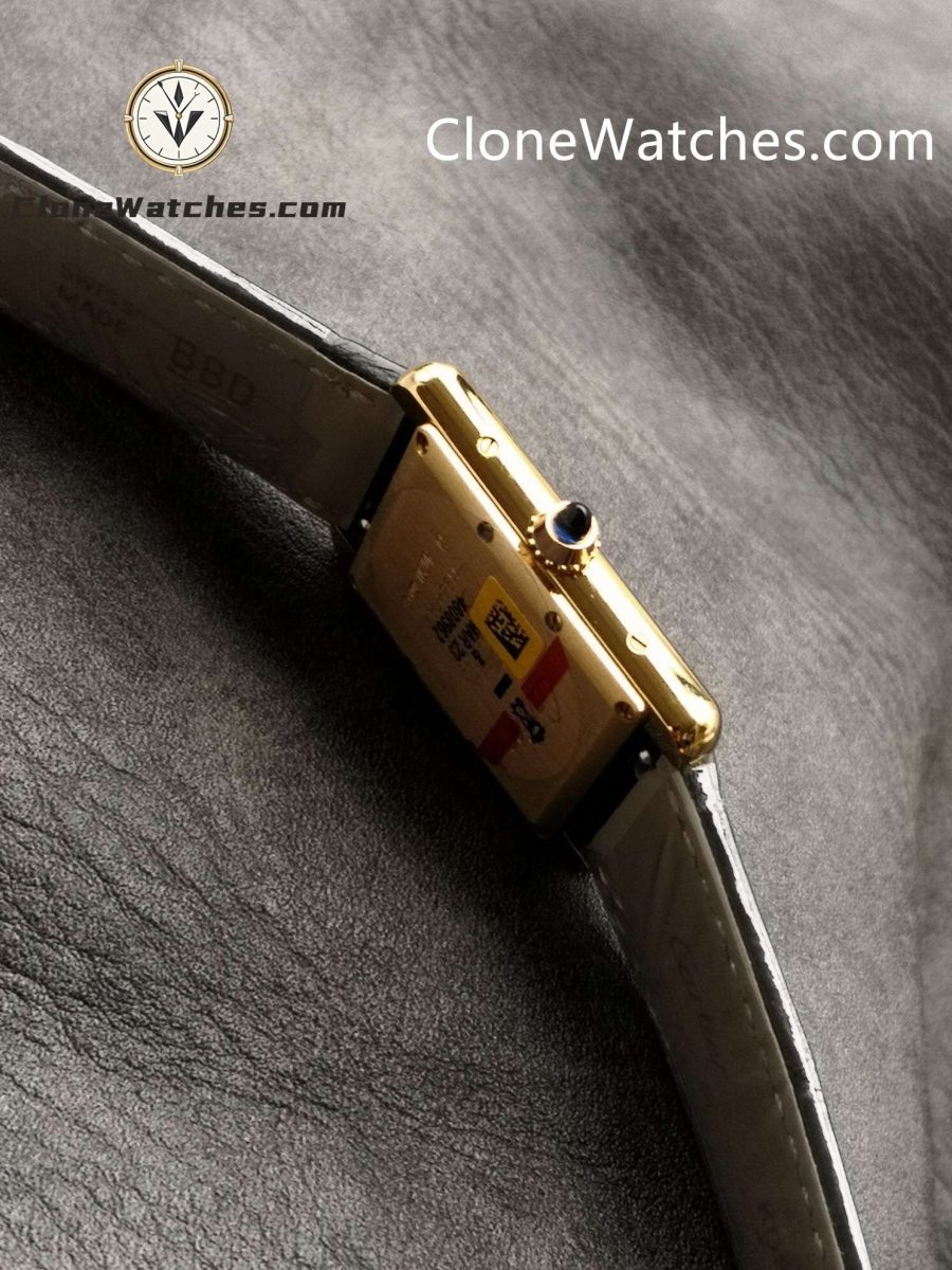 Cartier Super Clone Watches 1:1 Tank White Dial 33.7*25.5MM WGTA0067 - Image 7