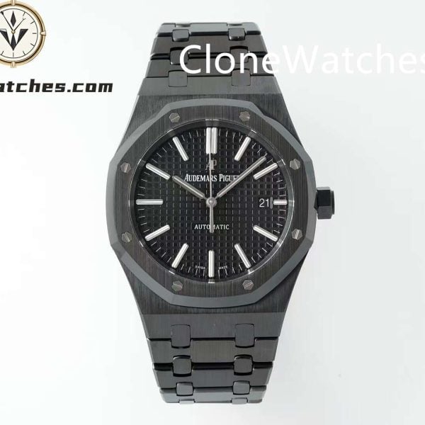 Super Clone Watches – Audemars Piguet Royal Oak 15400 Black Ceramic Black Dial