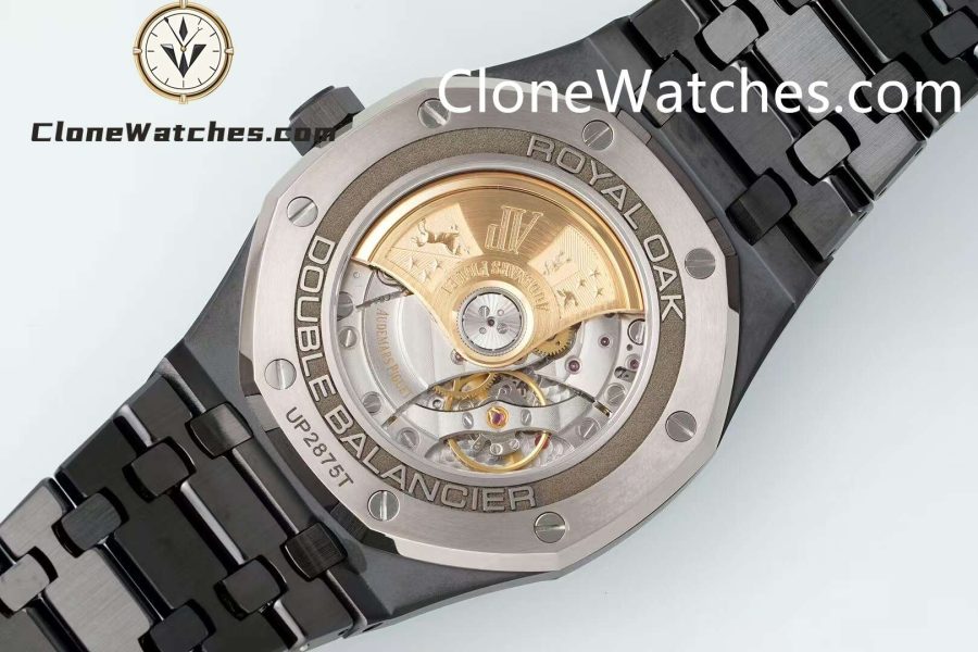 Audemars Piguet Super Clone Watches 1:1 Royal Oak 15400 Black Ceramic Black Dial - Image 9