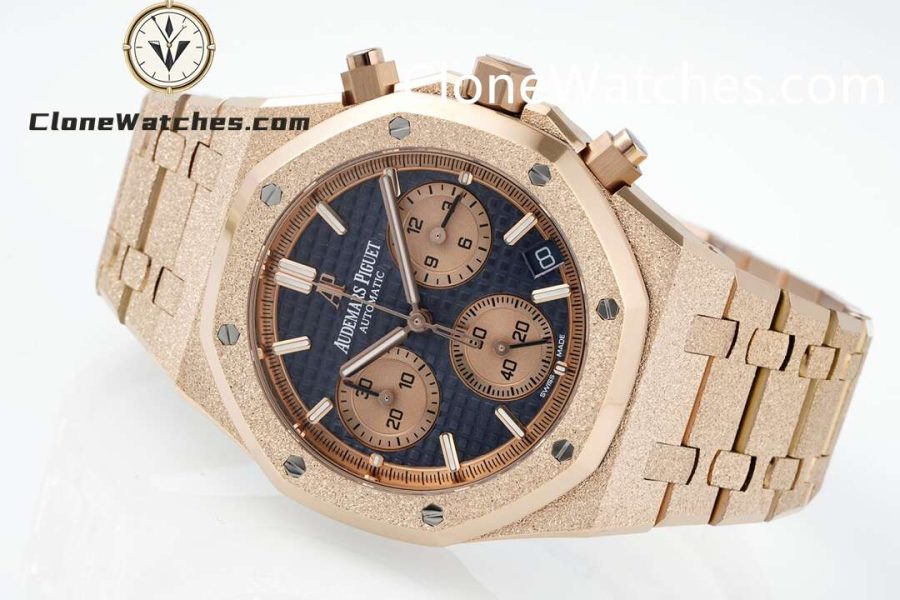 Audemars Piguet Super Clone Watches 1:1 Royal Oak Blue Dial 26239OR Selfwinding Chronograph - Image 4
