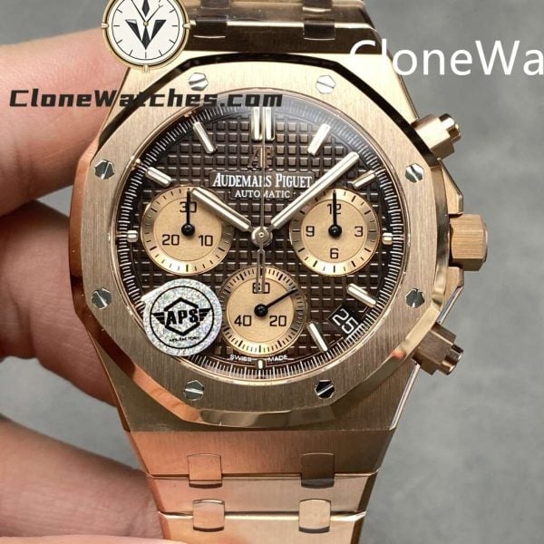 Super Clone Watches – Audemars Piguet   Brown Dial 26239OR