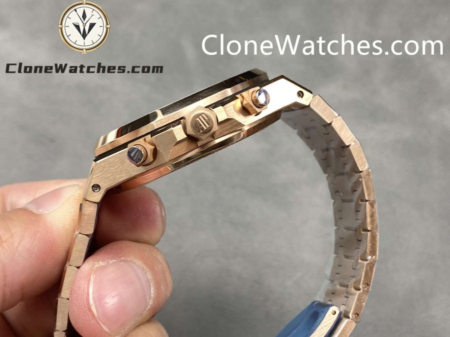 Audemars Piguet Super Clone Watches 1:1 Royal Oak Brown Dial 26239OR Self-winding Chronograph - Image 6