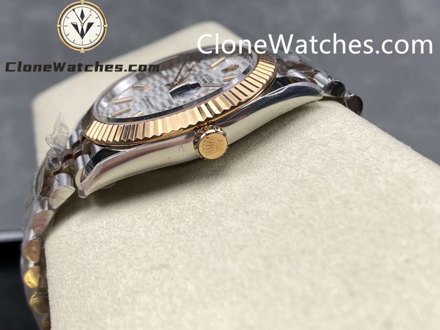 Rolex Super Clone Watches 1:1 DateJust Silver Dial m126331-0018 Jubilee 41MM 3235 Movement - Image 6