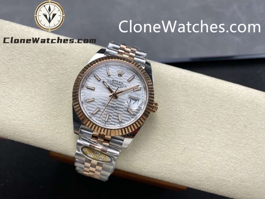 Rolex Super Clone Watches 1:1 DateJust Silver Dial m126331-0018 Jubilee 41MM 3235 Movement - Image 4