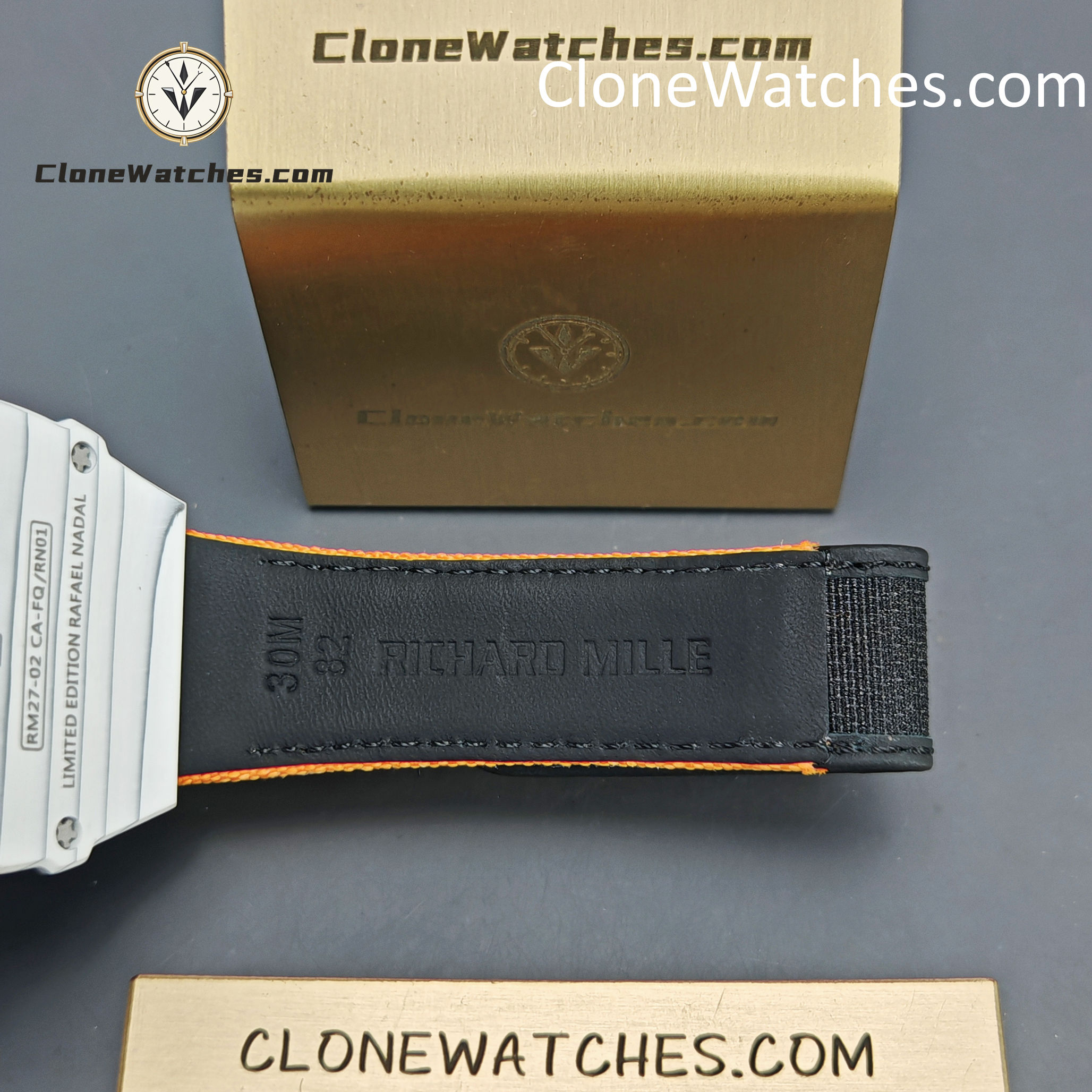 Richard Mille Super Clone Watches 1:1 RM27-02 White QTPT Rafael Nadal Tourbillon - Image 11