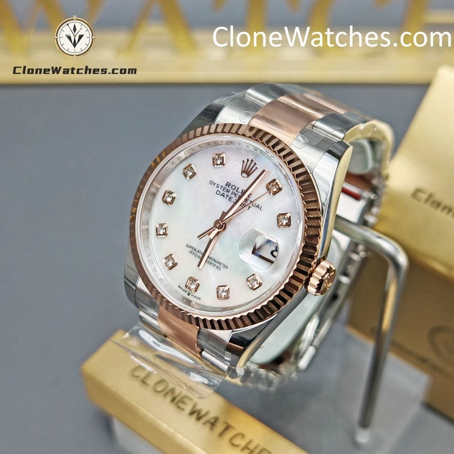 Rolex Super Clone Watch 1:1 DateJust m126231-0022 Oyster 36MM 3235 Movement - Image 2