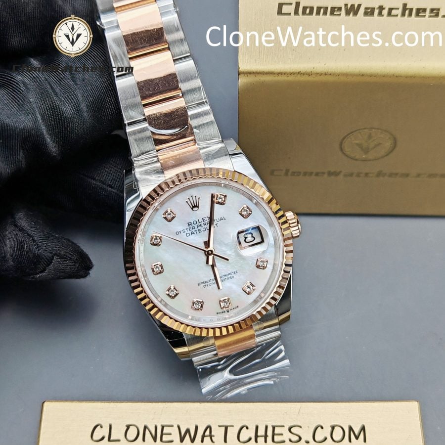 Rolex Super Clone Watch 1:1 DateJust m126231-0022 Oyster 36MM 3235 Movement - Image 5