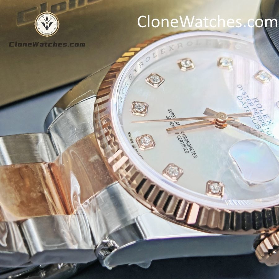 Rolex Super Clone Watch 1:1 DateJust m126231-0022 Oyster 36MM 3235 Movement - Image 7