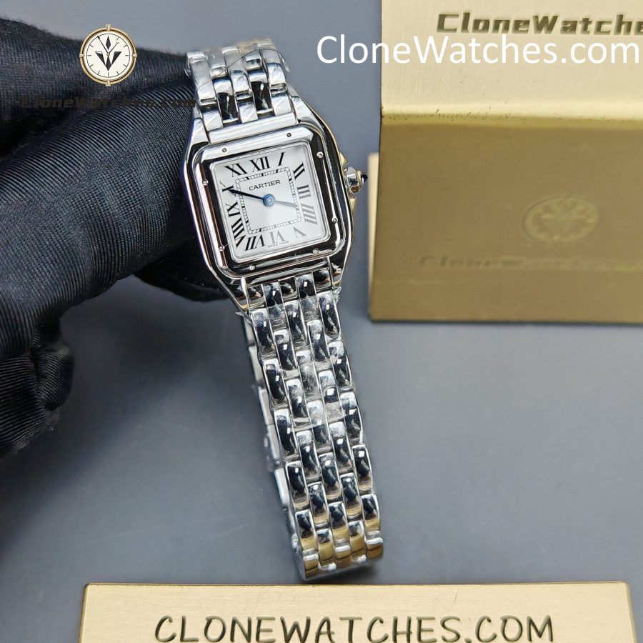 Cartier Super Clone Watches 1:1 PANTHÈRE DE CARTIER White Dial 22mm*30mm WSPN0006 - Image 3