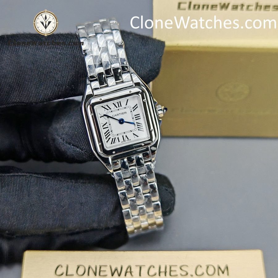 Cartier Super Clone Watches 1:1 PANTHÈRE DE CARTIER White Dial 22mm*30mm WSPN0006 - Image 4