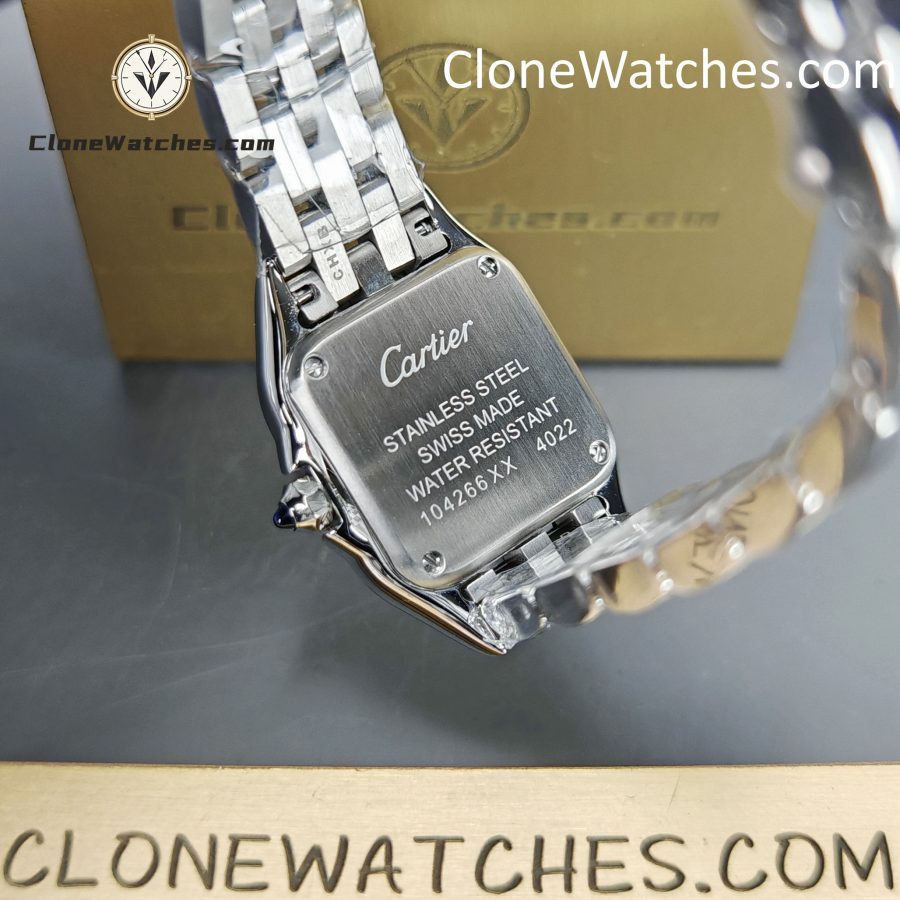 Cartier Super Clone Watches 1:1 PANTHÈRE DE CARTIER White Dial 22mm*30mm WSPN0006 - Image 8