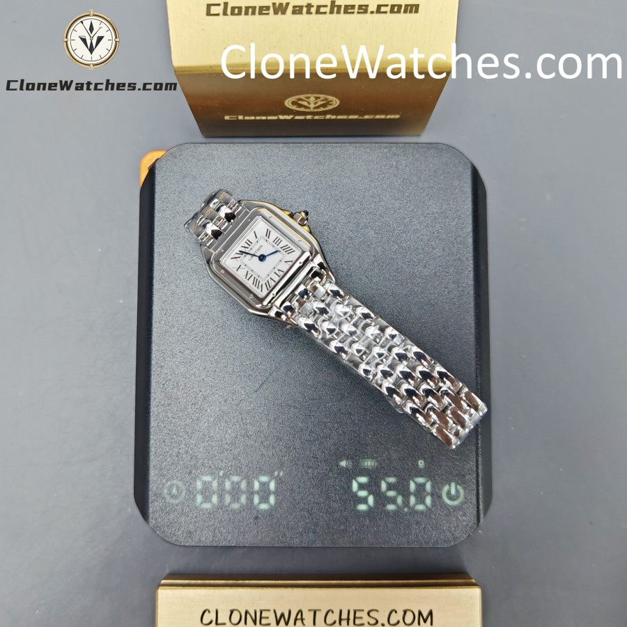 Cartier Super Clone Watches 1:1 PANTHÈRE DE CARTIER White Dial 22mm*30mm WSPN0006 - Image 14