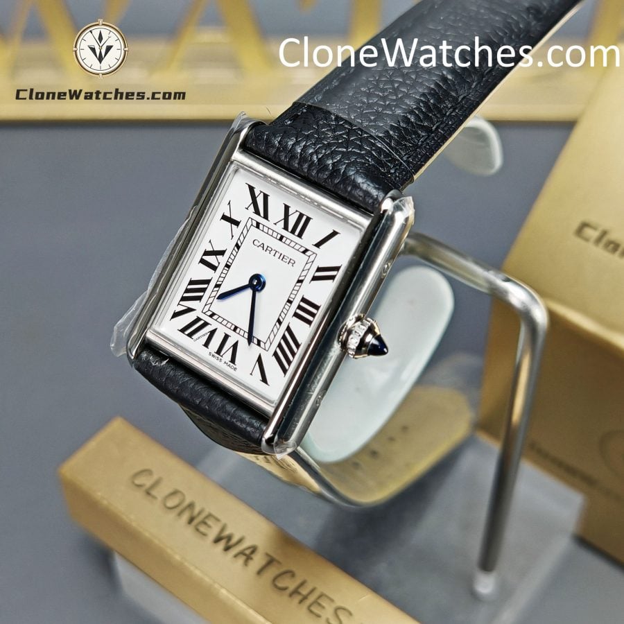 Cartier Super Clone Watches 1:1 Tank quartz movement 33.7*25.5MM WSTA0120 - Image 2
