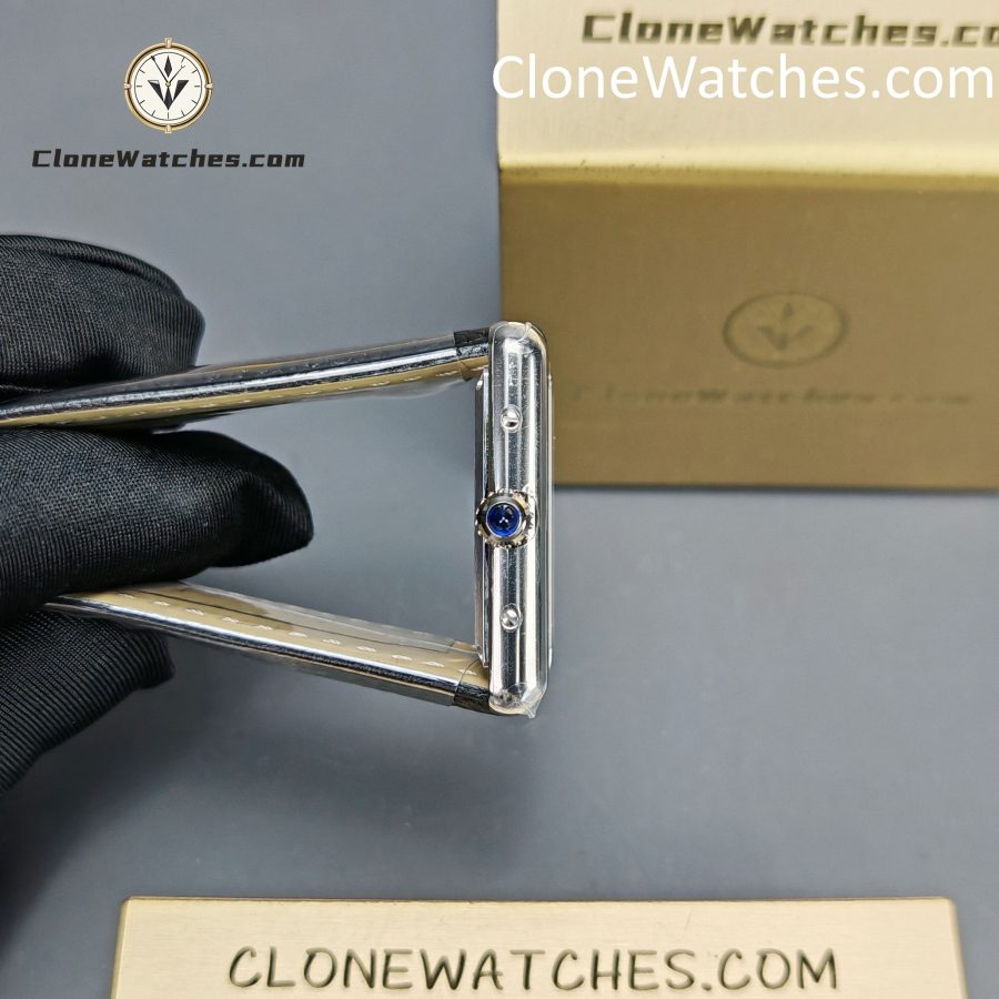 Cartier Super Clone Watches 1:1 Tank quartz movement 33.7*25.5MM WSTA0120 - Image 8