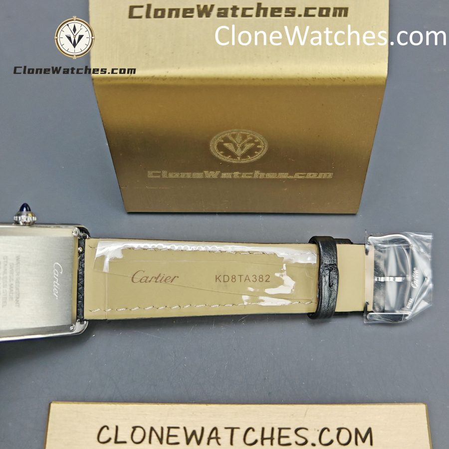 Cartier Super Clone Watches 1:1 Tank quartz movement 33.7*25.5MM WSTA0120 - Image 10