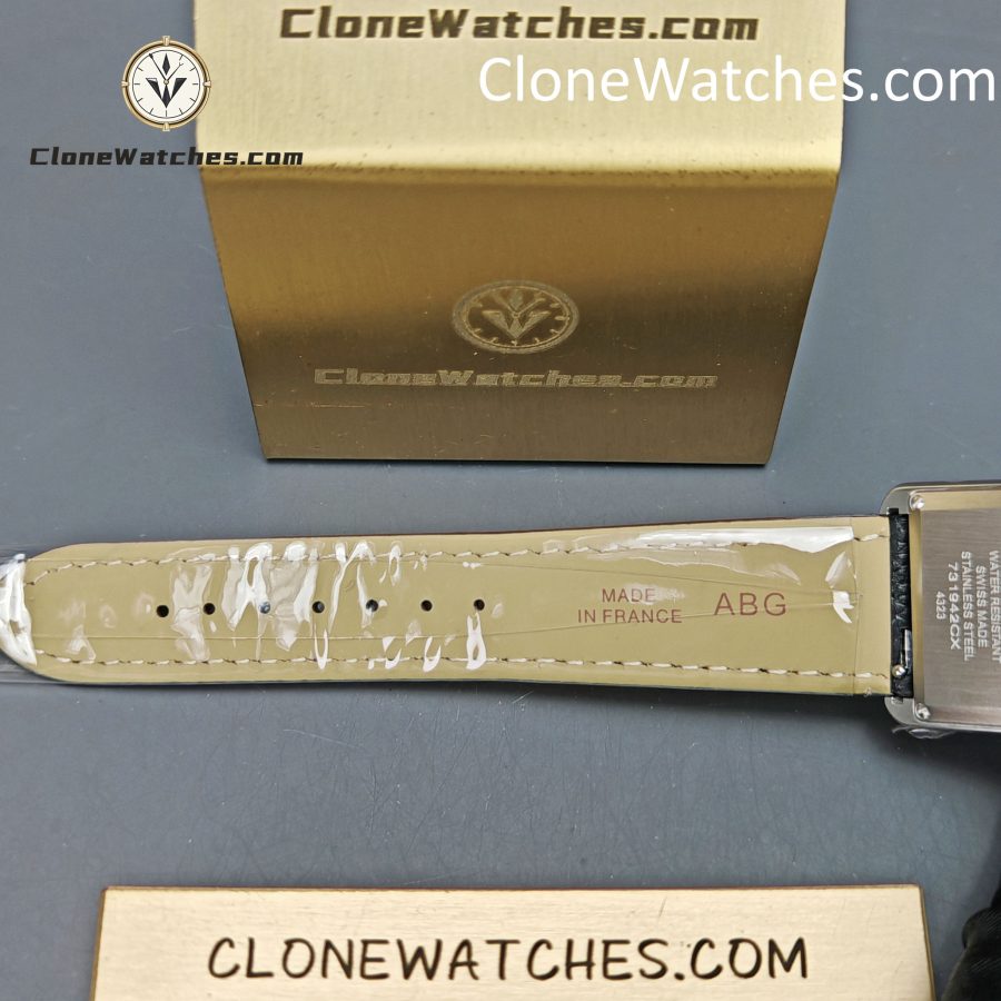 Cartier Super Clone Watches 1:1 Tank quartz movement 33.7*25.5MM WSTA0120 - Image 9