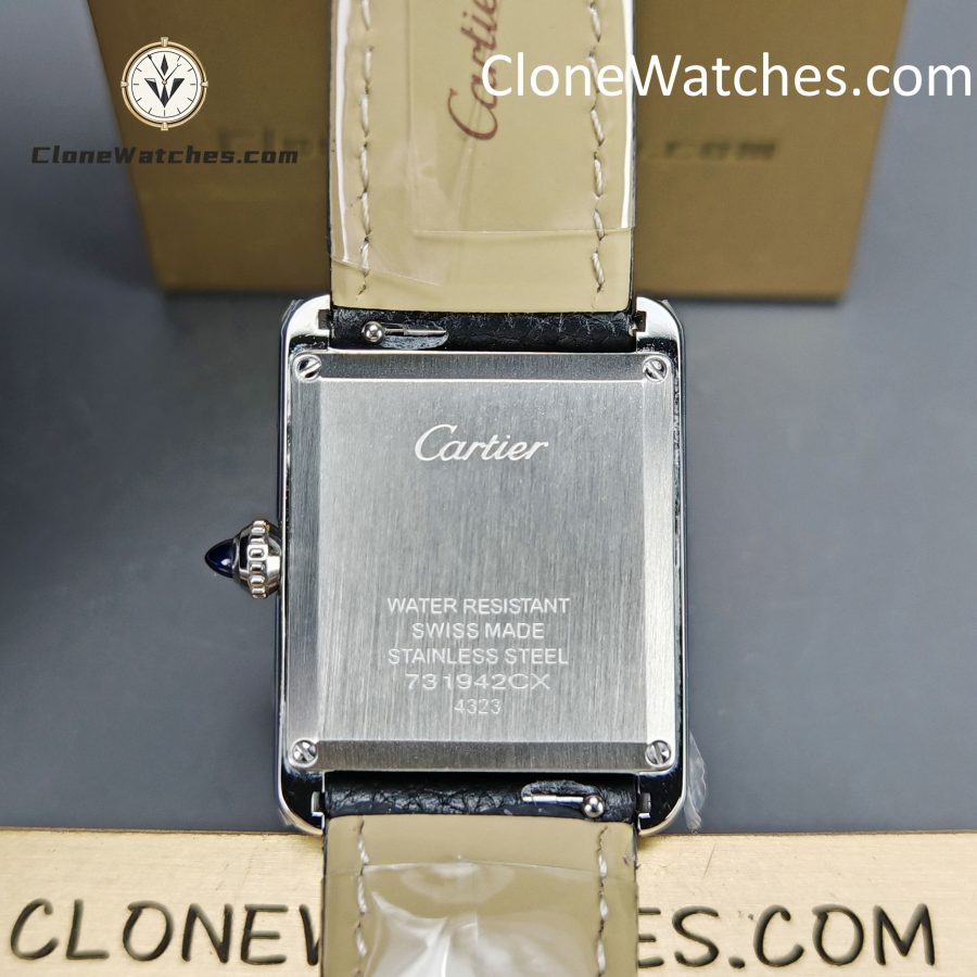 Cartier Super Clone Watches 1:1 Tank quartz movement 33.7*25.5MM WSTA0120 - Image 6
