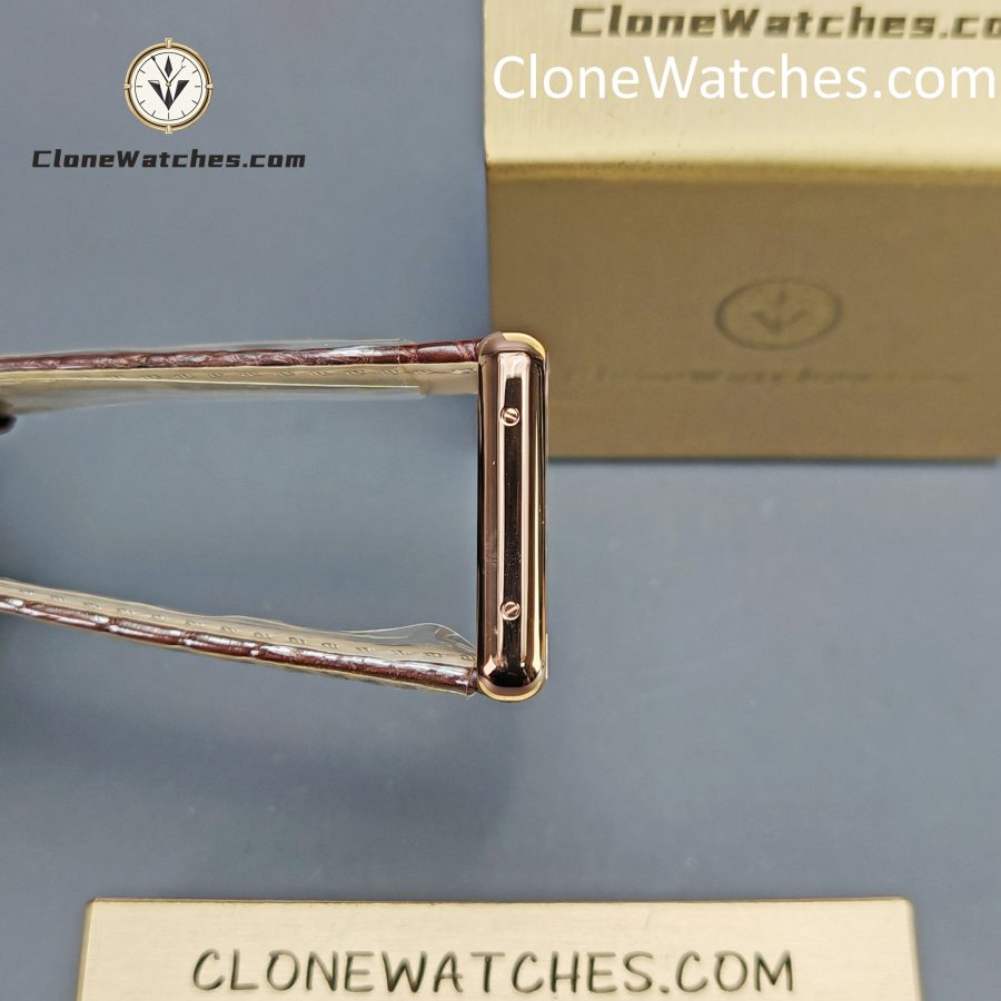 Cartier Super Clone Watches 1:1 Tank  Quartz Movement  White Dial 31*24.4MM W5200024 - Image 6