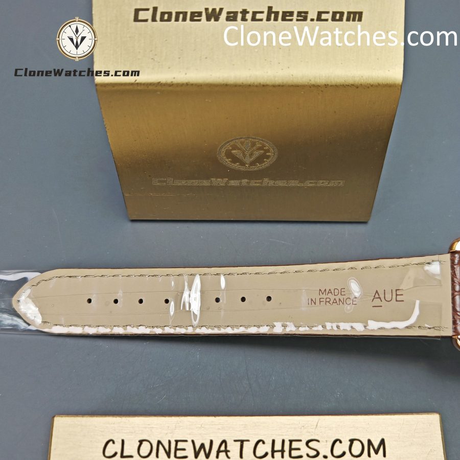 Cartier Super Clone Watches 1:1 Tank  Quartz Movement  White Dial 31*24.4MM W5200024 - Image 10