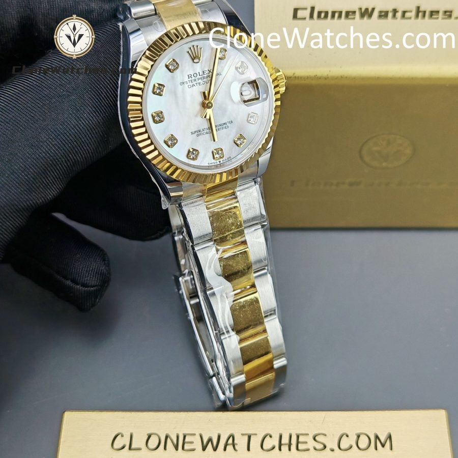 Rolex Super Clone Watches 1:1 DateJust m278273-0027 Oyster 31MM 2236 Movement - Image 2