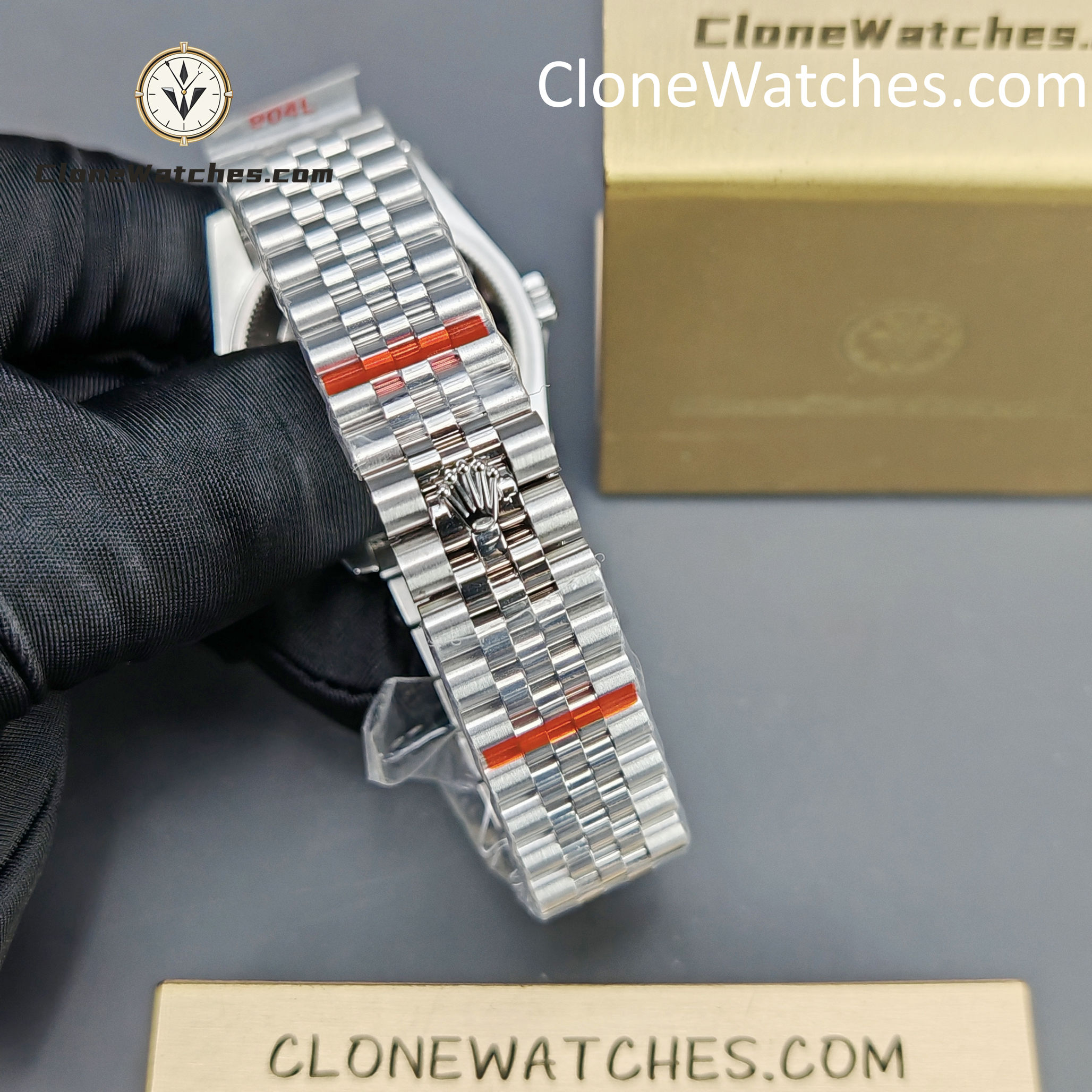 Rolex Super Clone Watches 1:1 DateJust Green Dial m278274-0018 Jubilee 31MM 2236 Movement - Image 7